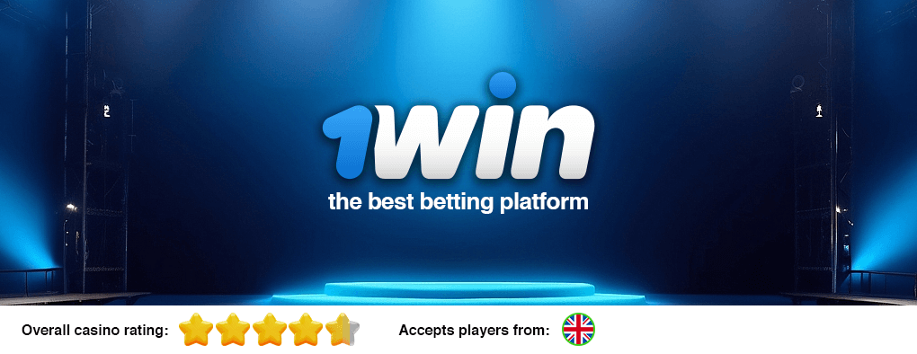 1win casino review, accepts players from the UK, casino rating